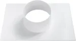 Vent Systems &Oslash;100 mm ventiliacijos ortakio jungties flan&scaron;as tiesus ventiliacijos vamzdis plastikinis ortakio jungties plok&scaron;tė vėsinimo &scaron;ildymo ventiliacijos sistemai hvac 10 cm