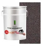Mozaikinis rudas vidaus ir i&scaron;orės tinkas Mozaika 25 kg Lenkijos gamintojas