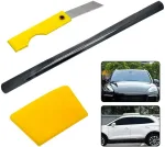 Riloer automobilio langų plėvelė, privati automobilio langų tamsinimo plėvelė kemperiams, furgonams, valtims, miegamiesiems, balkonams, virtuvėms, biurams, &scaron;ilumos izoliacija, Uv atspindys, 300 x 50 cm, 25% &scaron;viesos pralaidumas