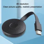 Vaizdo grotuvas Yanmis 4k belaidis hd multimedia sąsajos ekrano adapteris su 2.4g 5g, skirtas ios, os x, wins 10 ir naujesnėms versijoms, palaikymas, dlna tv ekrano atspindys