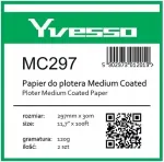 Kreidinis popierius Yvesso Medium Coated 297x30 120g