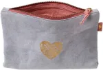 R&ouml;ssler Papier Celcet Smoky 13811537670 penalas 22 x 15 x 2 cm Heart Cotton Velvet