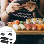 Aconde Sushi rinkinys su dubenėliais ir pagaliukais, juodas