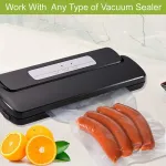 Vacyaya 200 mai&scaron;eliai 20 x 30 cm vakuuminiai mai&scaron;eliai maistui, be Bpa, skirti sous vide, tinkami vakuuminiams sandarikliams ir plėvelės sandarinimo įrenginiams