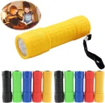 Lyppul mini led žibintuvėlis vaikams, 10 vnt. žibintuvėlių raktų pakabukų rinkinys, spalvotas kempingo žibintuvėlis su virvele, skirtas žygiams lauke, vaikų gimtadienio dovanoms, avarinėms situacijoms