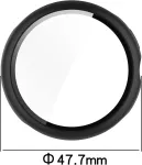 Baidiyu dėklas, suderinamas su Google Pixel Watch 3 45 mm, Pc + grūdintas stiklas, apsauga nuo kritimo, apsauga nuo įbrėžimų, i&scaron;maniojo laikrodžio apsauginis dėklas, suderinamas su Google Pixel Watch 3 45 mm (wyl)