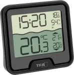 Tfa Dostmann 30.3066 Marbella belaidis baseino termometras, juodas