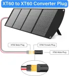Sinloon 2 vnt. Xt60 ki&scaron;tuko adapteris i&scaron; tėčio į mamą, Xt60 belaidis adapteris, skirtas Rc Fpv žaisliniam automobiliui, lėktuvui, dronų baterijai (i&scaron; M į F)