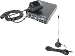 CB CRT S Mini dviejų įtampų 12/24V 4W radijo stotelė + CB antena PNI ML29