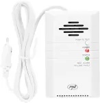PNI Safe House 400 dujų jutiklio ir 3/4 colio solenoidinio vožtuvo komplektas, garsinis ir &scaron;viesos signalas, 85dB, aptinka gamtines dujas, metano dujas (CH4)