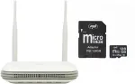 PNI House WIFI800 belaidžio NVR rinkinys, 8 kanalų 5MP arba 4 kanalų 4K 8MP, su balso prane&scaron;imais ir pridedama PNI 128GB MicroSD atminties kortele