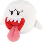 Sanei Super Mario All Star Collection 4" Ghost Boo Plush, mažas pliu&scaron;inis žaislas