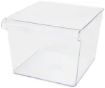 Skaidrus indas-organaizeris &scaron;aldytuvui 22.5 x 20 x 15cm 5 litrų Rotho