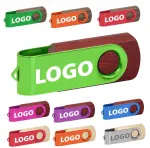 Twister tipo atmintinė 32gb usb3.0 su Logo graviravimu, medinis bambuko korpusas, 10 vnt.