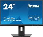 Iiyama Prolite Xub2493hs-b6 60.5 cm 23.8 colių Ips Led monitorius Full Hd 100hz Hdmi Dp Slim-line auk&scaron;čio reguliavimas Pivot Juodas