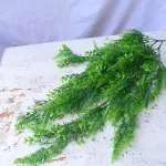Uposao dirbtiniai kabantys augalai, lapų vynmedžio dirbtinis augalas žali augalų girliandos plastikiniai augalai vidaus lauko sienų vazonų sodo balkono vestuvių namų dekoravimui