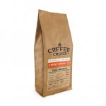 Coffee_Cruis COFFEE CRUISE Sweet Brazil Coffee Beans, Coffee strength Medium, Arabica, 1000 g, 1kg