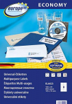Etykiety universalus Economy Europe100 by Avery Zweckform; A4, 100 ark./op., 105 x 74 mm, balta