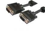 Kabelis MediaRange D-Sub (VGA) - D-Sub (VGA) 25m juoda (MRCS126)
