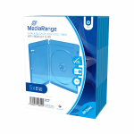 Dėklai diskams MediaRange Bluray 5pcs Si