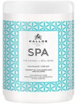 Masažinis kremas Kallos SPA Massage Kreminis 1000 ml