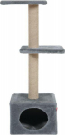 Draskyklė katėms Zolux Duo, 83 cm, pilka