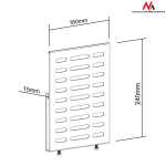 MACLEAN MC-802 Maclean MC-802 Mini CPU laikiklis Thin Client