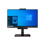 Monitorius Lenovo ThinkCentre Tiny-in-One 24 (Gen 4) 23,8 colio, IPS, 1920 x 1080, 16:9, 4 ms, 250 cd/m&sup2;, Integruotas garsiakalbis (-ai), Juodas, 1080p kamera su dviem mikrofonais, skirta VOIP , LED indikatorius, 60 Hz, HAS