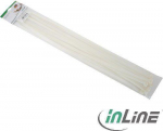 Organizacija InLine Clip juosta Balta 10 vienetų (59963D)