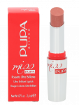 Pupa Milano Miss Pupa Itin ry&scaron;kūs, kri&scaron;tolo efekto lūpų dažai, 2,4 ml, spalva - 600 Champagne
