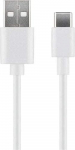 USB laidas MicroConnect USB-A - USB-C 2 m Balta (USB3.1CCHAR2W)