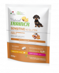 NT DOG SENSITIVE NO GLUTEN PUPPY&JUNIOR MINI SALMON (la&scaron;i&scaron;a) 800g