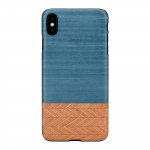 Dėklas MAN&WOOD SmartPhone case iPhone XS Max denim juodas
