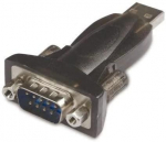 USB adapteris MicroConnect USB - VGA Juodas (USBADB9FC)