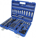 KS Tools Galvučių komplektas, 172-vnt, 1/4", 3/8", 1/2", Brilliant Tools
