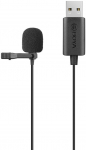 USB lavalier mikrofonas BOYA 4m kabelis, plug-and-play, juodas / BY-LM40 / BOYA10173