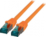 Efb Elektronik EFB EFB RJ45 Patchkabel S / FTP, Cat.6A, LSZH, 0,25m, oranžinė