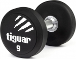 Profesionalus PU svarmuo / hantelis TIGUAR 1&ndash;70 kg (Svoris: 9kg)