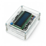 Oem Arduino Uno dėklas su vieta LCD ekrano priedėliui v1.1 - skaidrus
