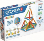 Supercolor RE magnetiniai blokeliai 60 elementų GEOMAG GEO-384