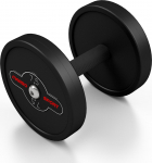 Marbo Sport Gumuotas hantelis Marbo - 7,5kg, juodas