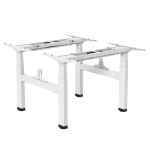 Ergo Office ER-404W stalo rėmas, reguliuojamas auk&scaron;tis, baltas