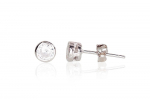 Sidabriniai auskarai Vinukai, Praba: 925&deg;, Metalas: Sidabras - 5 mm. - 0.9 g.