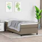 Lova Lovos rėmas be čiužinio, taupe spalvos, 100x200cm, audinys