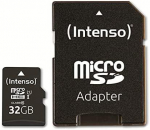 Atminties kortelė Karta Intenso Performance Micro SDHC 32 GB 10 klasės UHS-I/U1 (3424480)