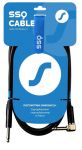 sound station quality (ssq) SSQ JMPJMK4 SS-1469 Cable Jack Mono - Jack Mono (90 degree angle) 4 m Juodas