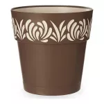 Lumarko Vazonas OPERA GAIA su vand. rez. 11,8 L D30xH29 cm rusva sp. 88602 STEFANPLAST