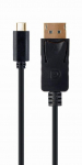 GEMBIRD USB-C į DisplayPort-male adapteris 4K 60 Hz 2m juodas