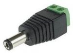 POWER CONNECTOR PLUG-SCREW/WTYKDC GENWAY