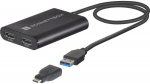 Sonnet USB-A/C (SO-USB3-DHDMI stotis/replikatorius)